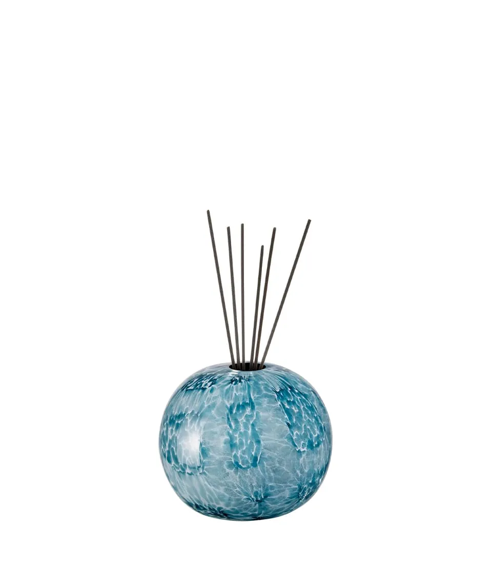 Sfera Decorativa Terra in Vetro  – L’Oca Nera