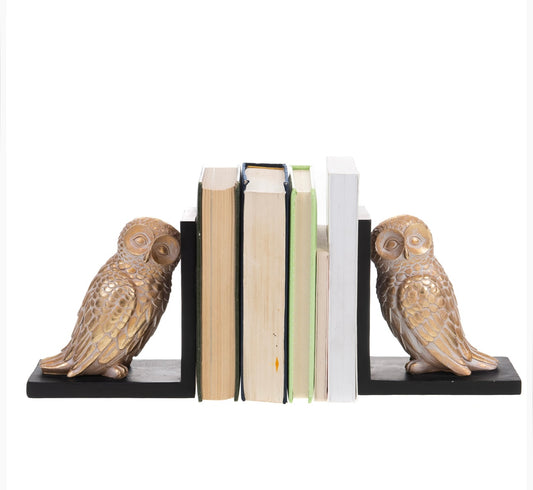 Fermalibri Civetta Eddy – Eleganza e Stile per la Tua Libreria