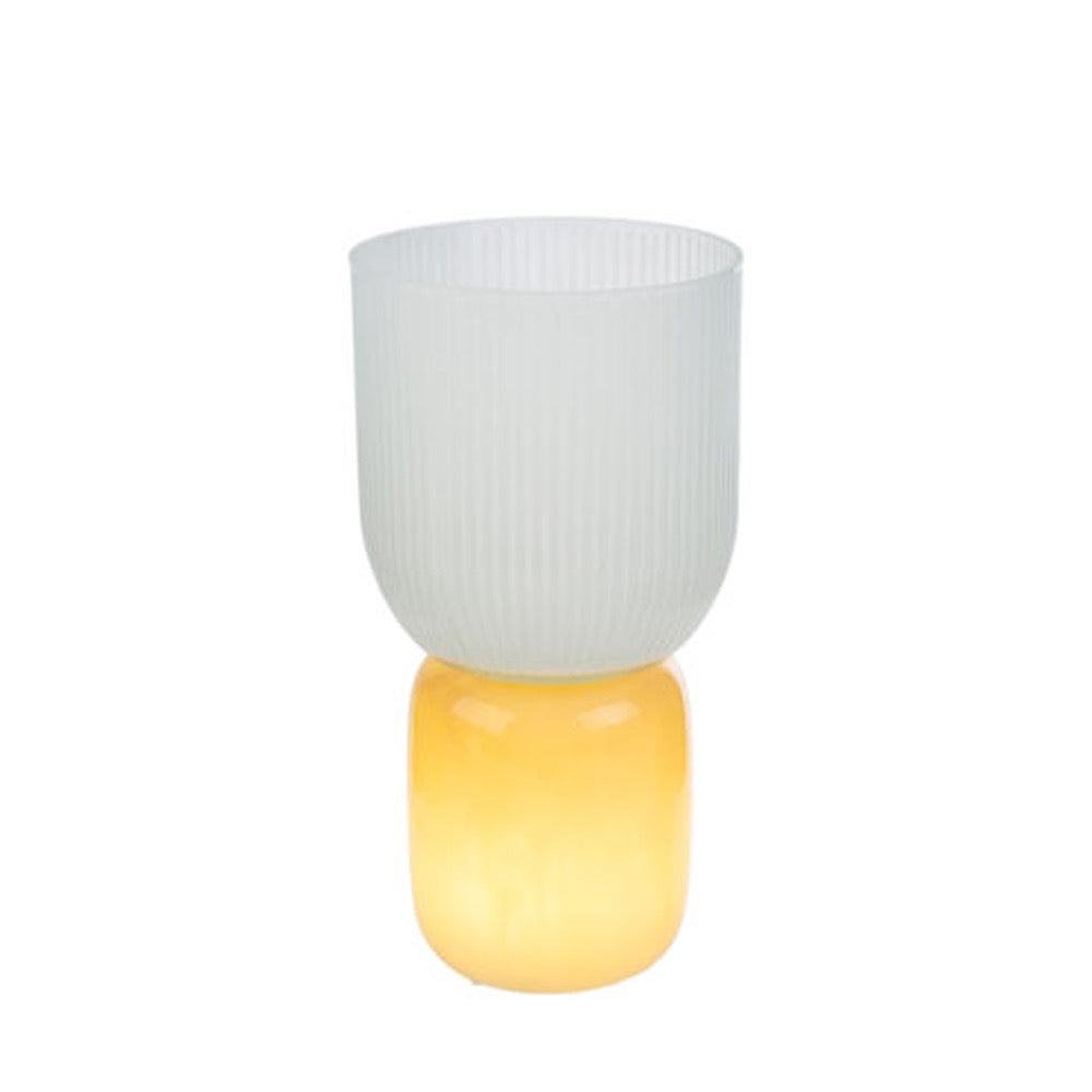 Vaso in vetro con luce LED – Le Stelle