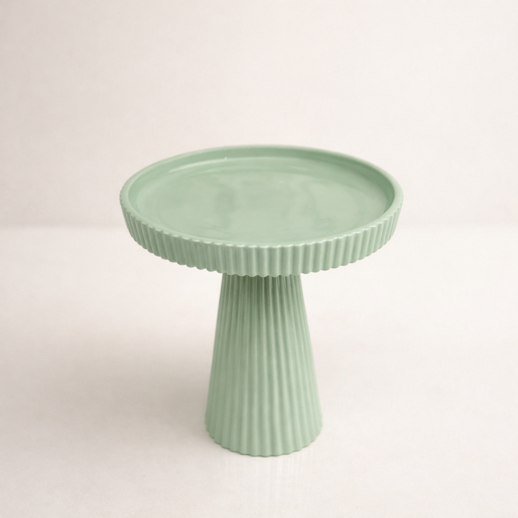 Alzatina decorativa per dolci h 17 cm – Fiori di Lena