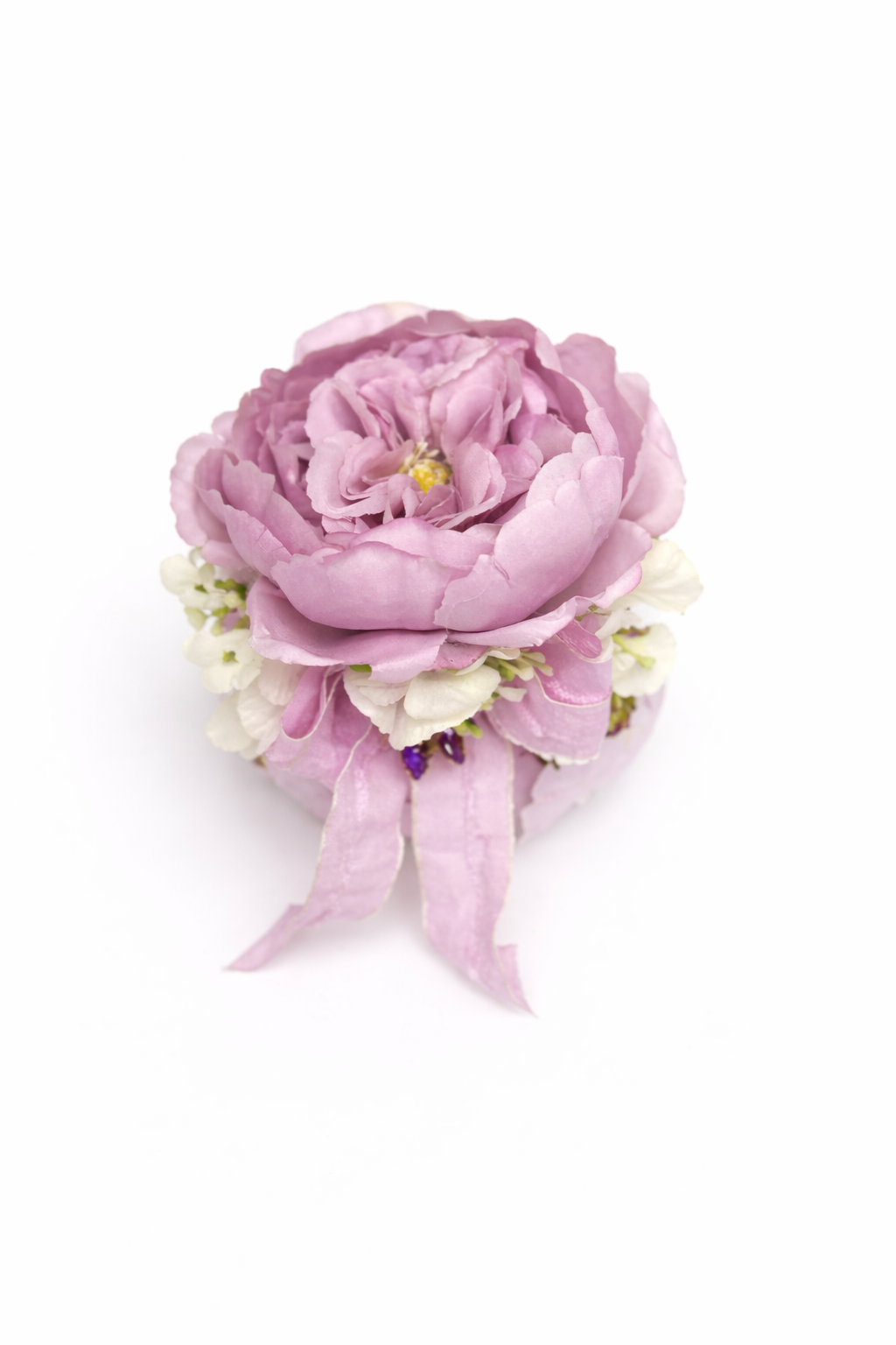 Fiori di Lena - Pouf con Peonia Profumata e Farfalla Decorativa