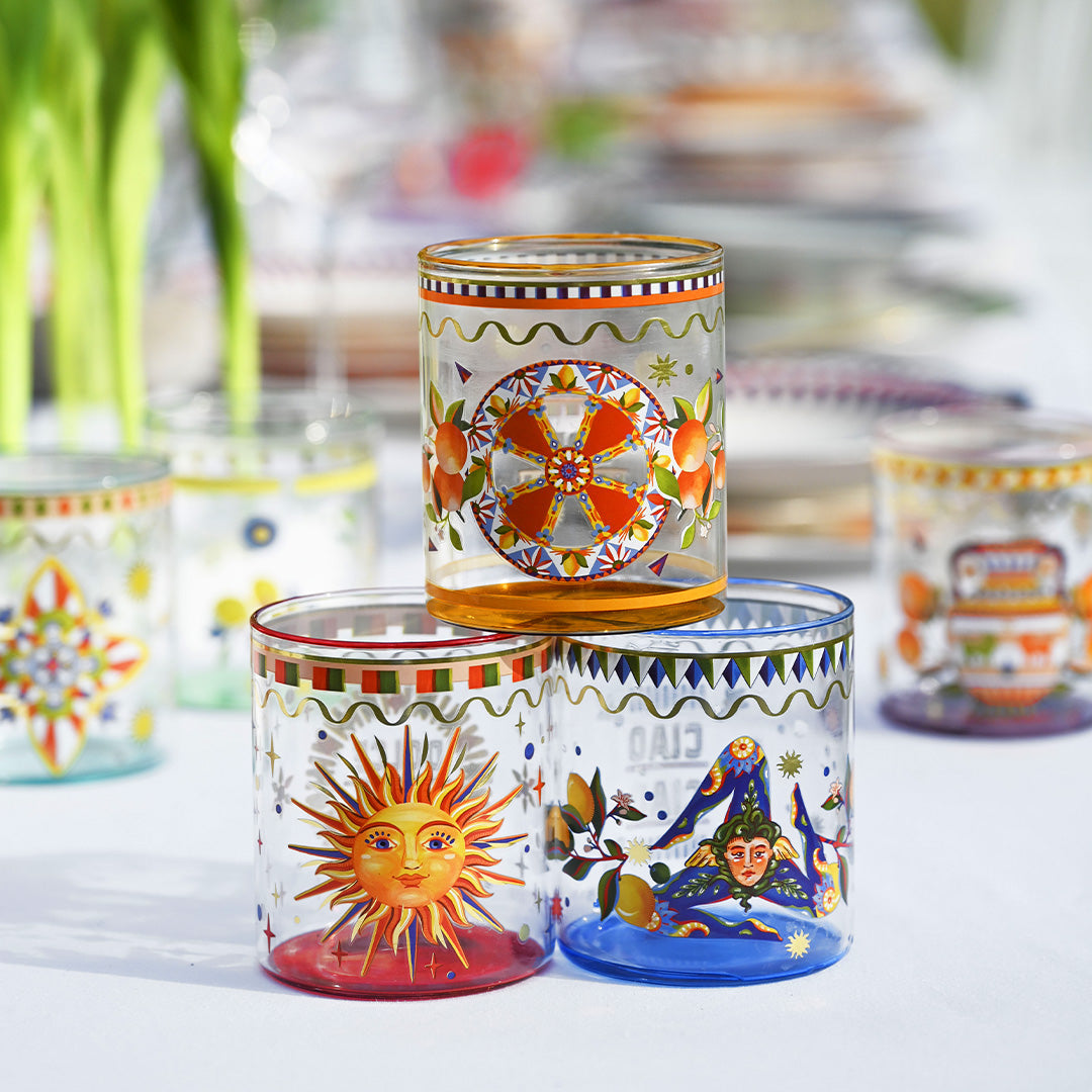 Baci Milano – Set 6 Bicchieri Vetro “Dolce Vita”