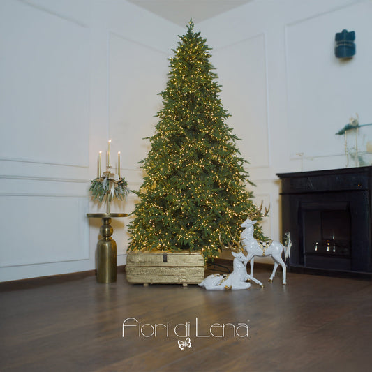 Albero di Natale Courmayeur – Fiori di Lena – 210 cm