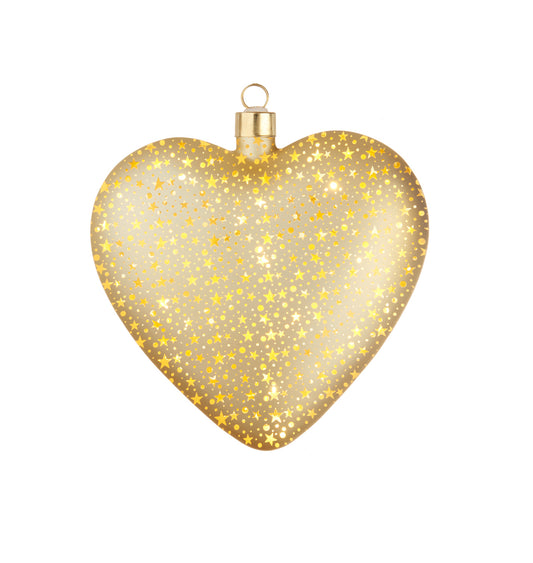 L’Oca Nera - Pendente Cuore - Collezione Luminoso Natale