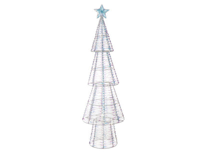 ALBERO GRANDE CON LED COLLEZIONE FORESTA DI GHIACCIO L'OCA NERA