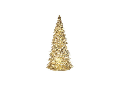 ALBERO ORO CON LED  COLLEZIONE SENTIERO DI CRISTALLO L'OCA NERA