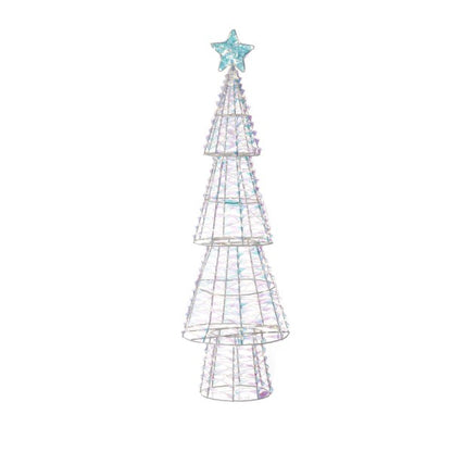 ALBERO PICCOLO CON LED COLLEZIONE FORESTA DI GHIACCIO L'OCA NERA