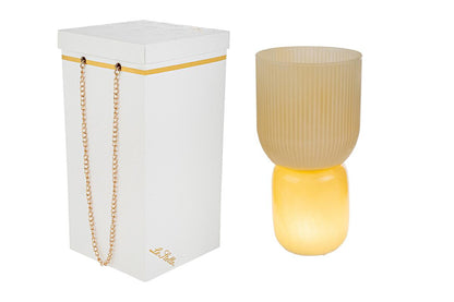 Vaso in vetro con luce LED – Le Stelle
