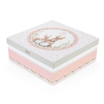 Alzatina per Dolci Pepen con Coniglietti – Ø27 cm | Nuvole di Stoffa