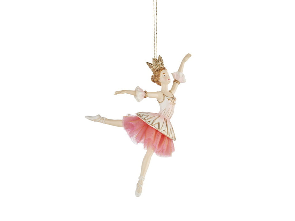 PENDENTE  BALLERINA ROSA COLLEZIONE BALLO DI NATALE L'OCA NERA