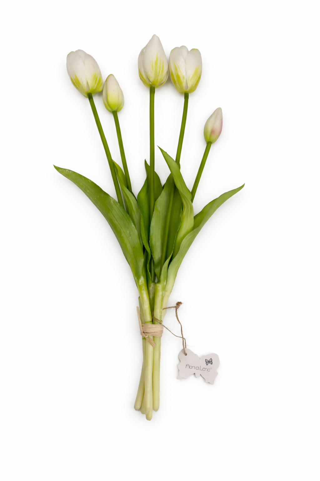Mazzo 5 Tulipani Artificiali 40 cm - Fiori di Lena