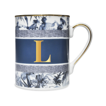 BACI MILANO Mug con iniziale