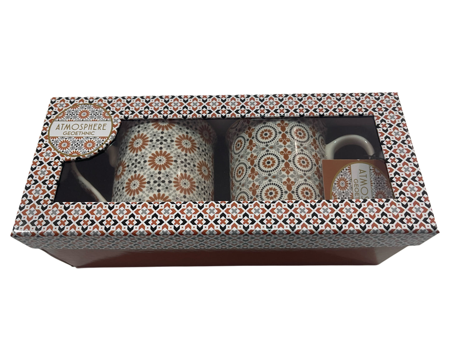Set Mug in Ceramica - Collezione Geoethnic di Easy Life