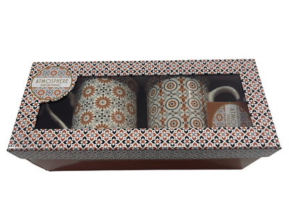 Set Mug in Ceramica - Collezione Geoethnic di Easy Life