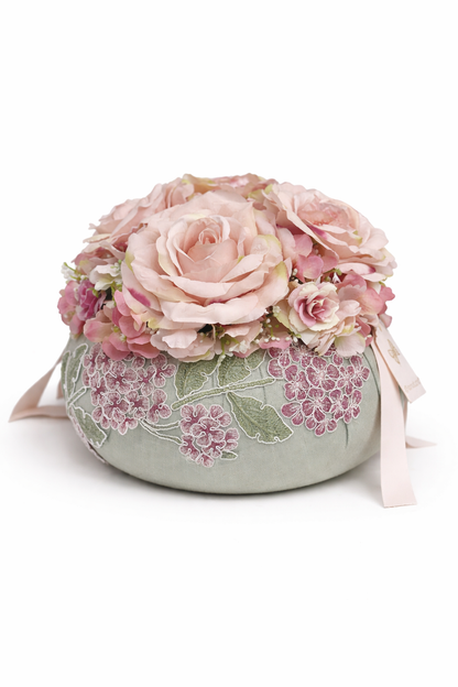 Pouf profumato decorativo floreale – Fiori di Lena