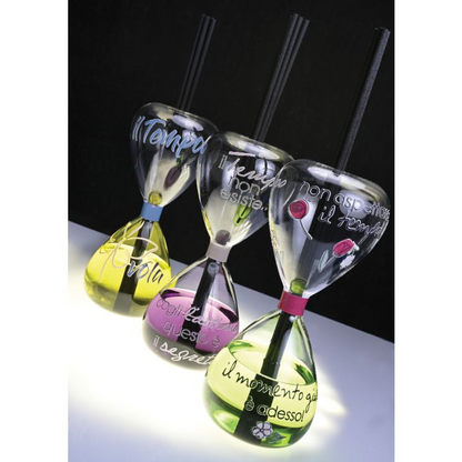 Profumatore Ambiente WALD Clessidra in Vetro 20 cm – Collezione Voilà