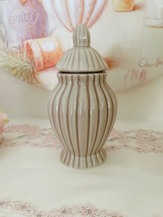 Mini potiche decorativa in ceramica | EGO