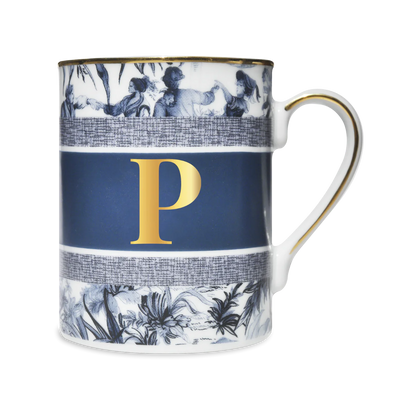 BACI MILANO Mug con iniziale