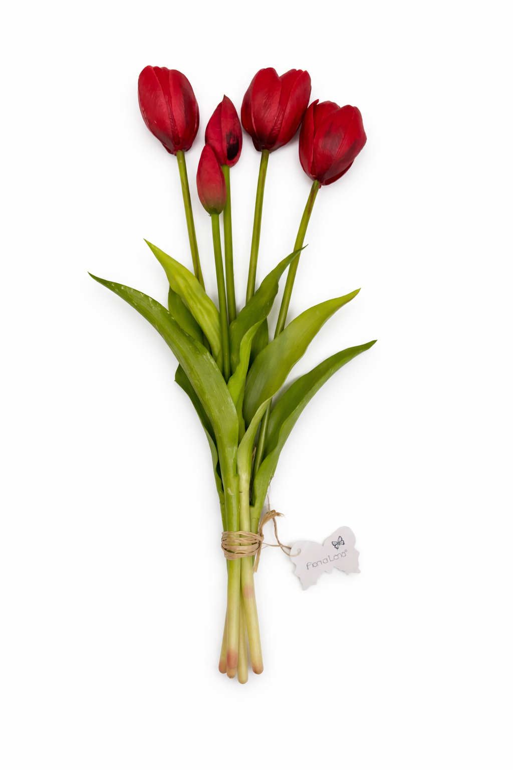 Mazzo 5 Tulipani Artificiali 40 cm - Fiori di Lena