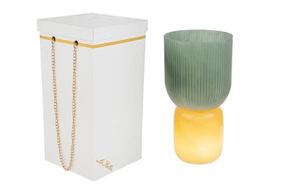 Vaso in vetro con luce LED – Le Stelle