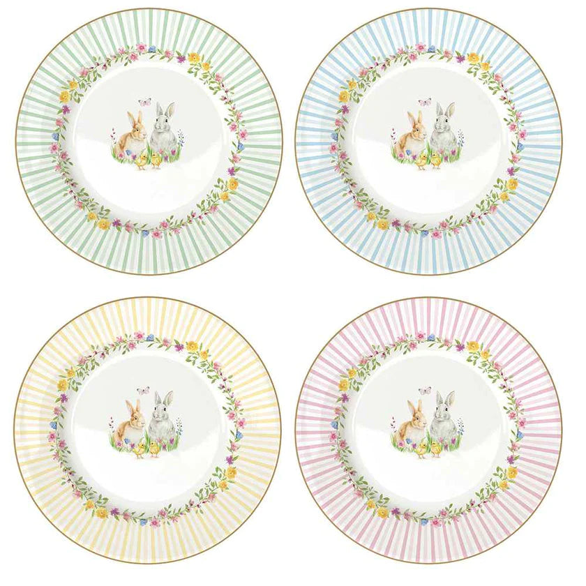 EASY LIFE Set 4 piattini dessert Happy Easter