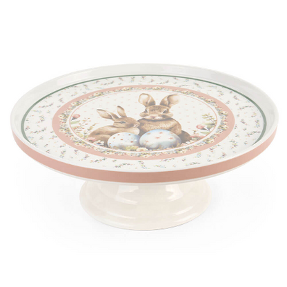 Alzatina per Dolci Pepen con Coniglietti – Ø27 cm | Nuvole di Stoffa