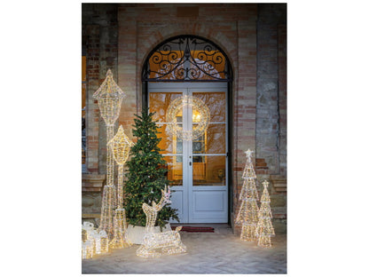 ALBERO GRANDE CON LED COLLEZIONE FORESTA DI GHIACCIO L'OCA NERA