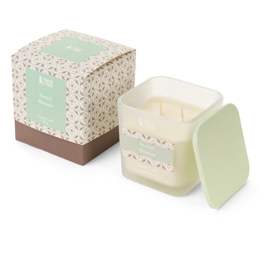 Candela Profumata Eternal Blossom in Vetro con Tappo – Nuvole di Stoffa
