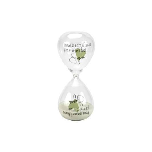 Clessidra WALD Piccola in Vetro Borosilicato 12 cm – Collezione Trasparenze