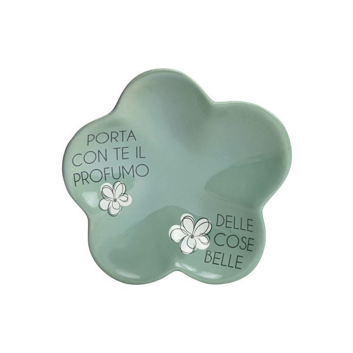 WALD Contenitore fiore in kergres decorato – svuotatasche collezione MODI’