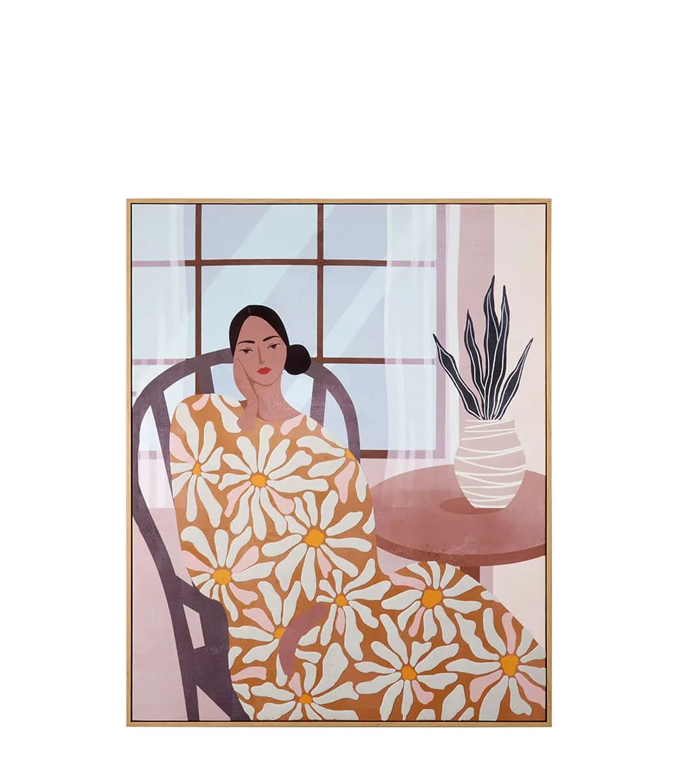 Quadro con cornice Donna - L’Oca Nera