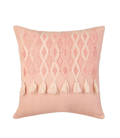 L'OCA NERA - Cuscino decorativo con nappine