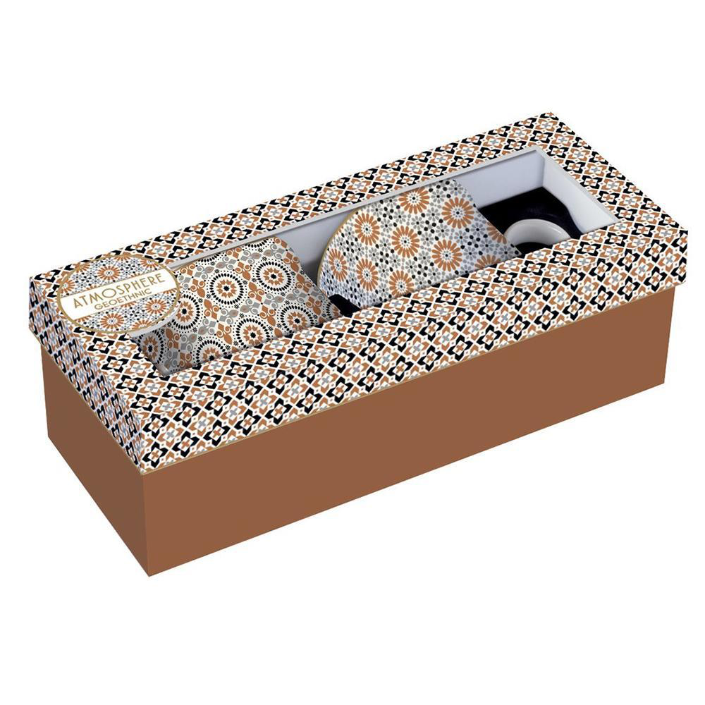 Set Mug in Ceramica - Collezione Geoethnic di Easy Life