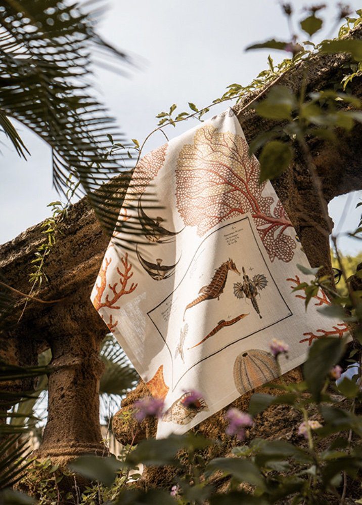 Asciugapiatti Coral Bay in lino 100% | The Napking