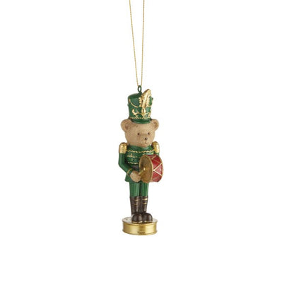 DECORO PENDENTE TEDDY CON TAMBURO