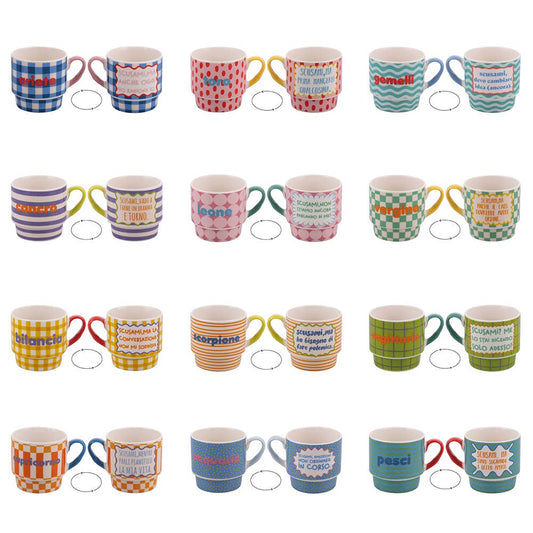 MORE AMOR MUG IMPIL.12 ASS ZODIACO 330ML