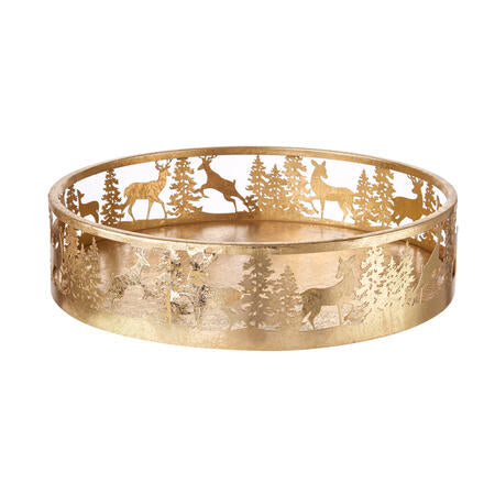 VASSOIO CENTROTAVOLA COLLEZIONE CONCERTO DI LUCE L'OCA NERA