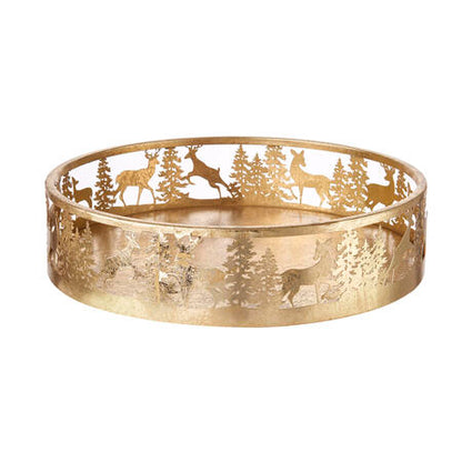 VASSOIO CENTROTAVOLA COLLEZIONE CONCERTO DI LUCE L'OCA NERA