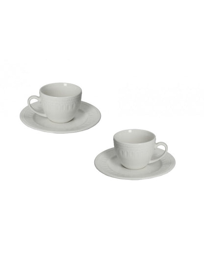 BRANDANI Set 2 tazzine con piattino SENZATEMPO