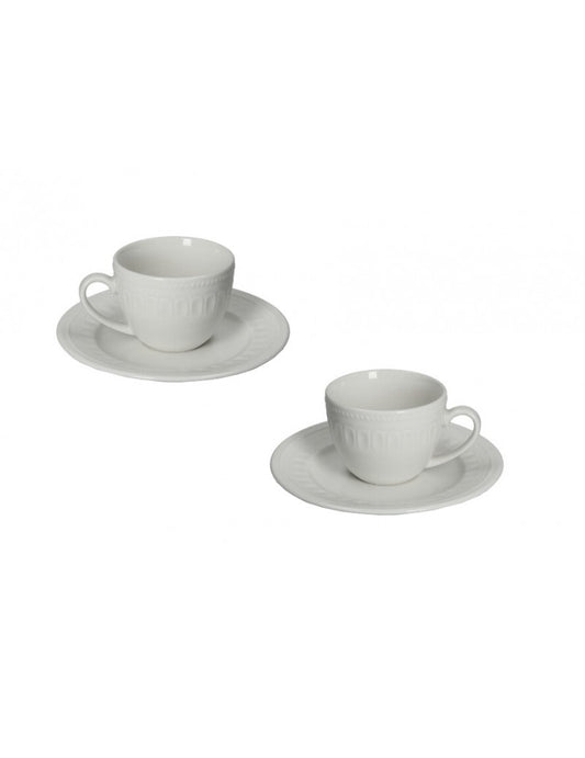 BRANDANI Set 2 tazzine con piattino SENZATEMPO