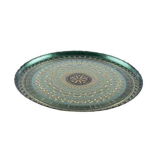 Piatto da portata verde di AULICA