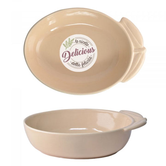 Pirofila monoporzione Oliva beige di WALD