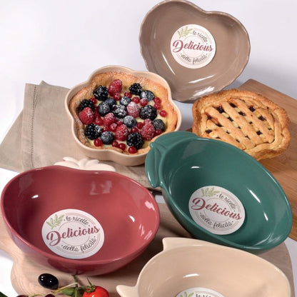 Pirofila monoporzione Oliva beige di WALD